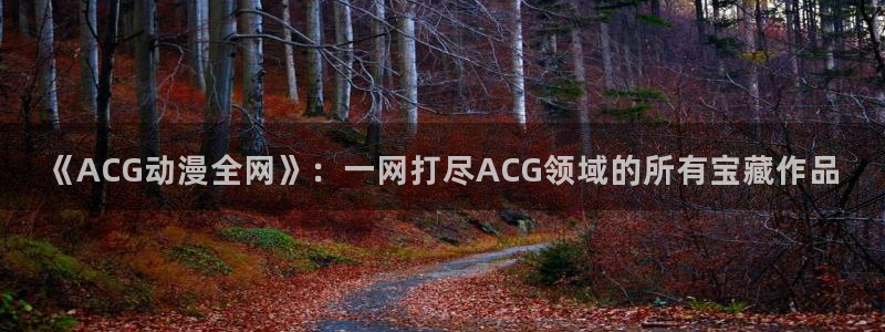 韩国漫画平台kakaopage：《ACG动漫全网》：一网打尽ACG领域的所有宝藏作品