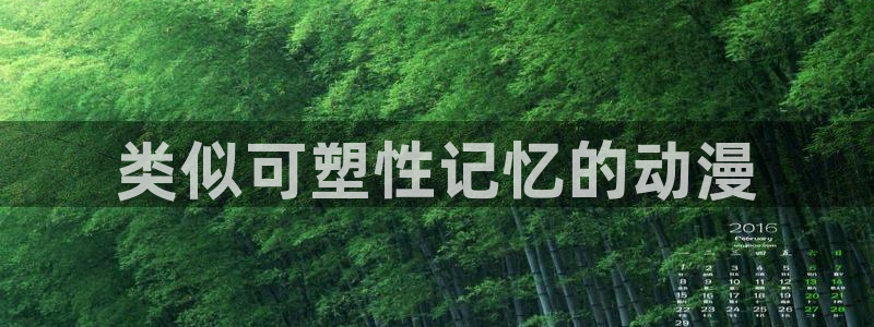 age动漫：类似可塑性记忆的动漫